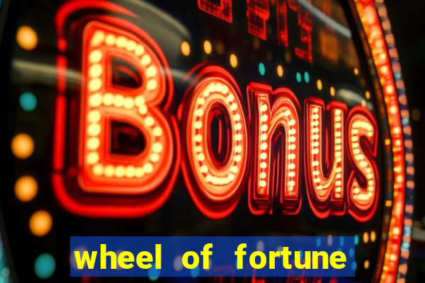 wheel of fortune slot games