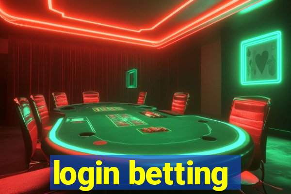 login betting