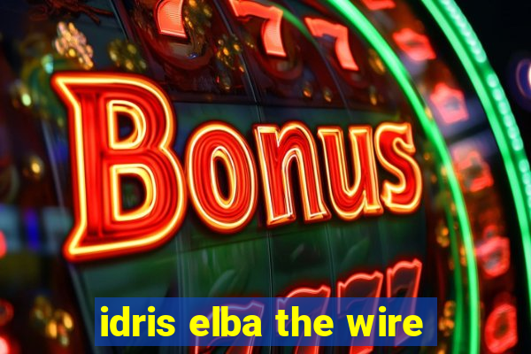 idris elba the wire