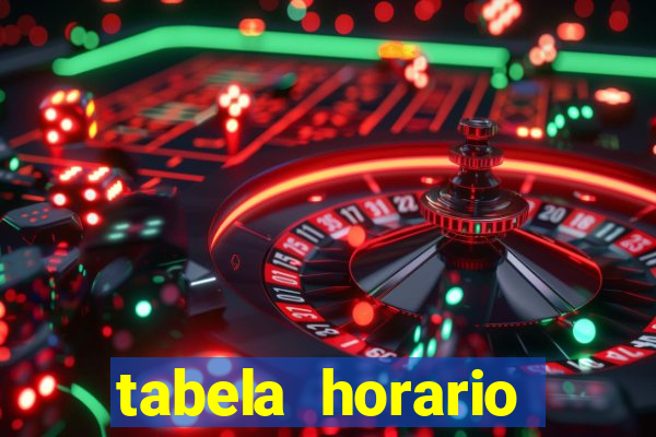 tabela horario pagante fortune tiger