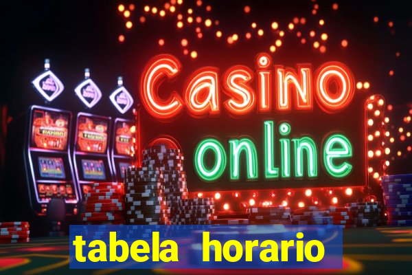 tabela horario pagante fortune tiger