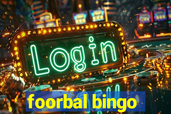 foorbal bingo