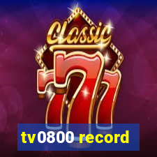 tv0800 record