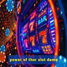 power of thor slot demo