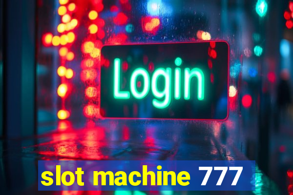 slot machine 777