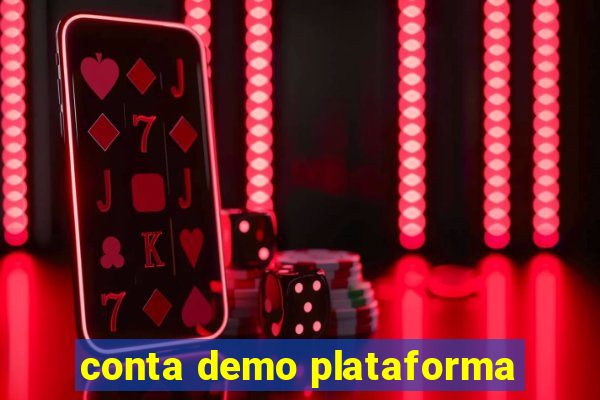 conta demo plataforma