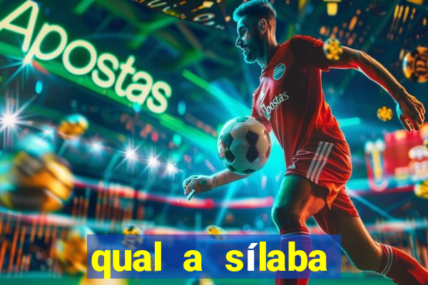 qual a sílaba t?nica de futebol