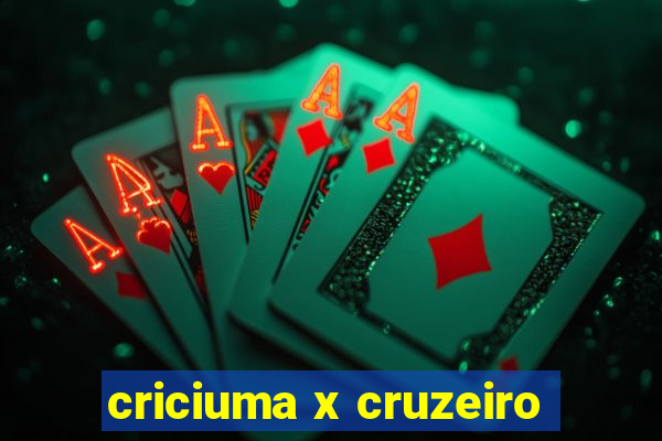 criciuma x cruzeiro