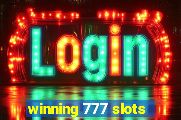 winning 777 slots