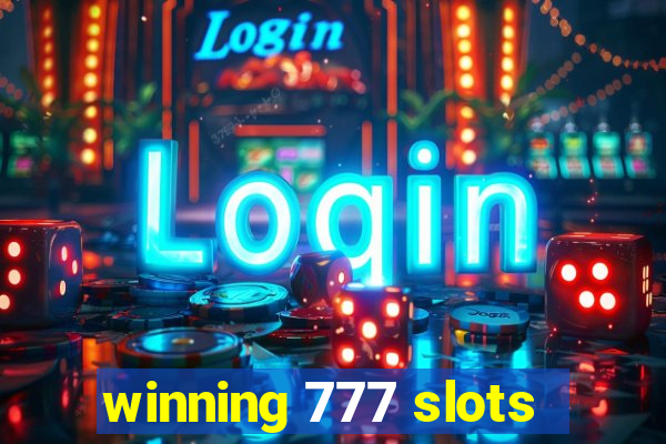 winning 777 slots