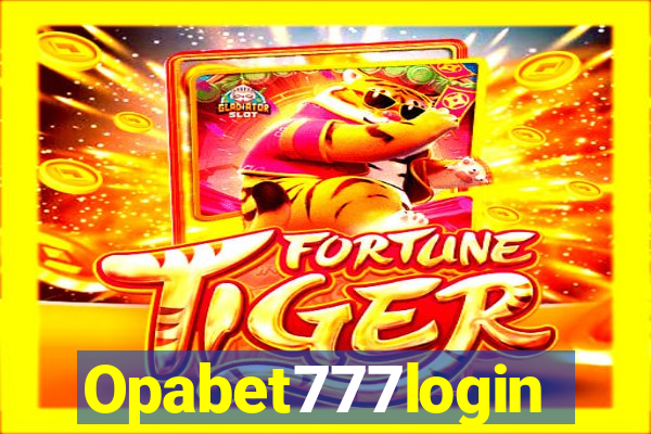 Opabet777login