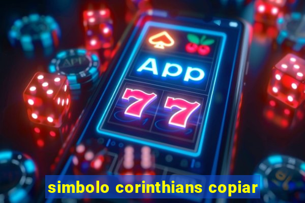 simbolo corinthians copiar