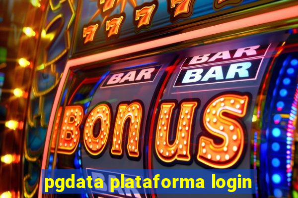 pgdata plataforma login