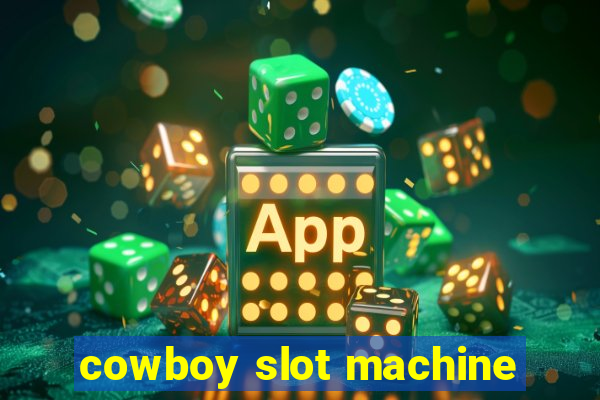 cowboy slot machine