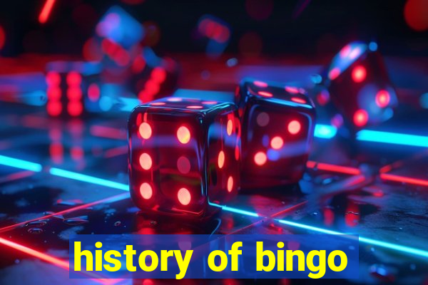 history of bingo