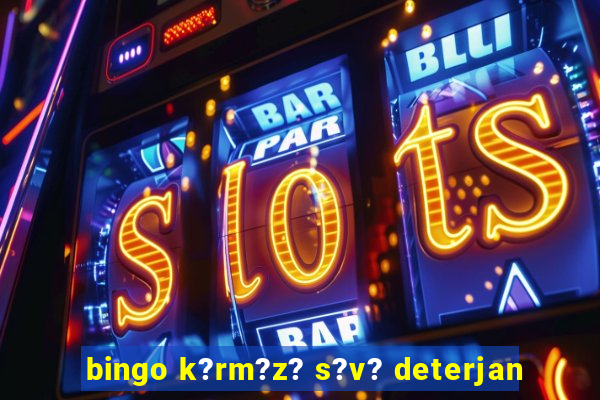 bingo k?rm?z? s?v? deterjan