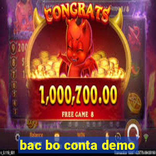 bac bo conta demo