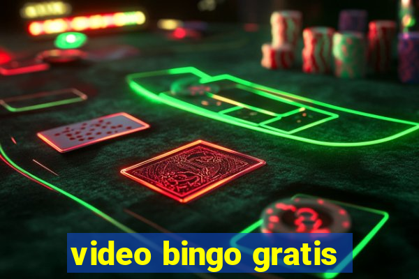 video bingo gratis