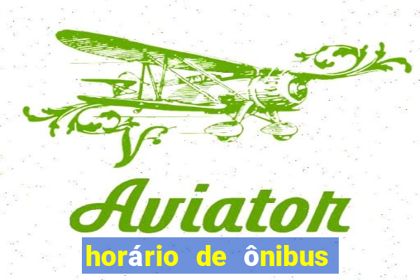 horário de ônibus da autotrans