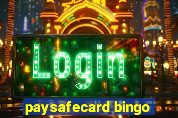 paysafecard bingo