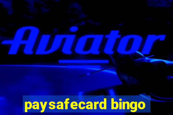 paysafecard bingo