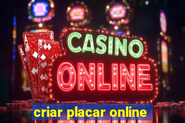 criar placar online