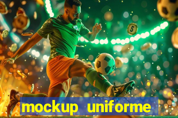 mockup uniforme futebol psd free