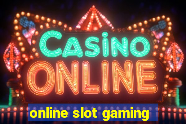 online slot gaming