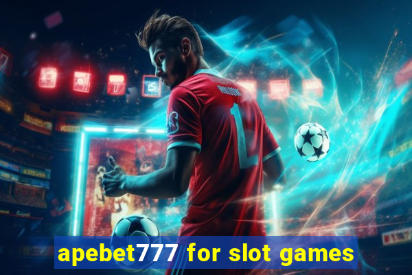 apebet777 for slot games