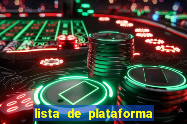 lista de plataforma de jogos