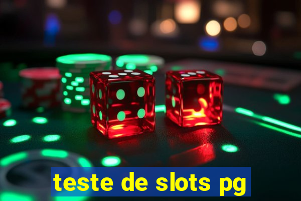 teste de slots pg