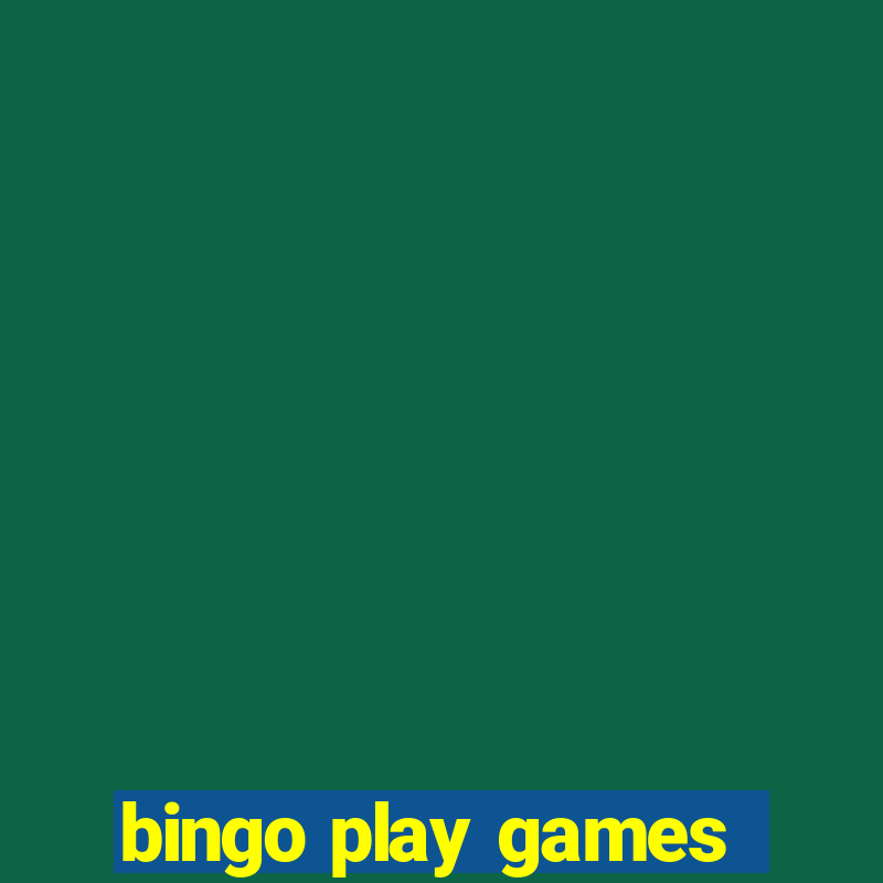 bingo play games