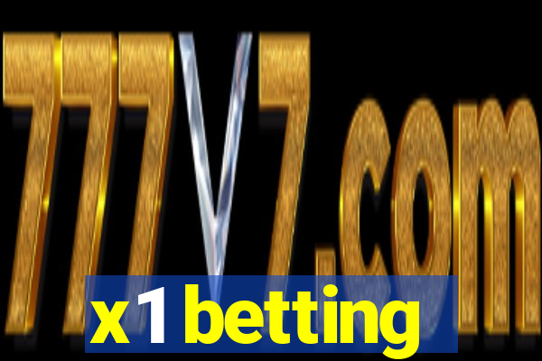 x1 betting