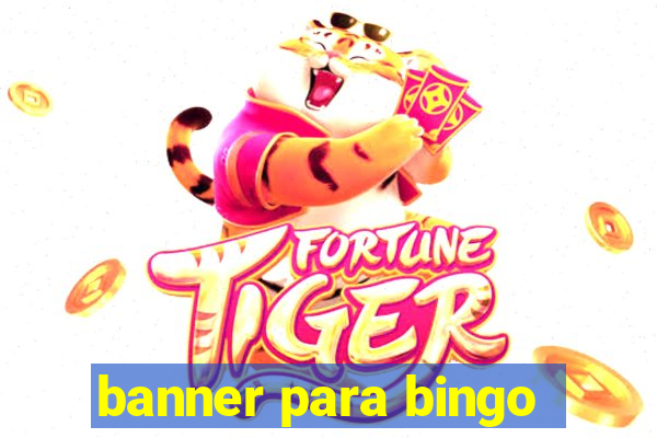 banner para bingo