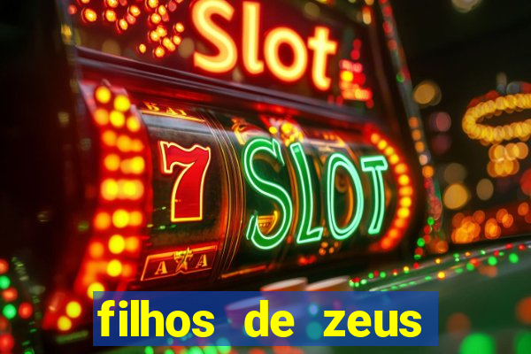 filhos de zeus mitologia grega