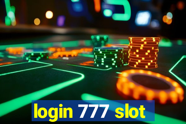 login 777 slot