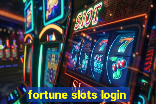 fortune slots login