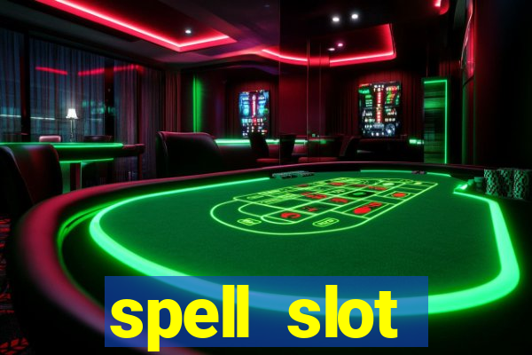 spell slot calculator 5e