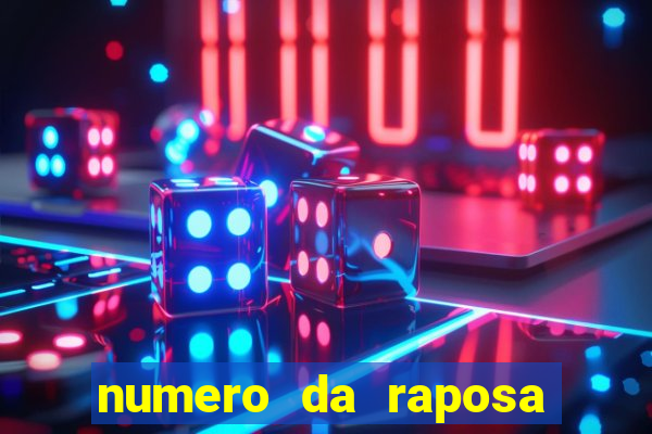 numero da raposa jogo do bicho