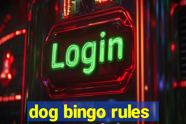 dog bingo rules