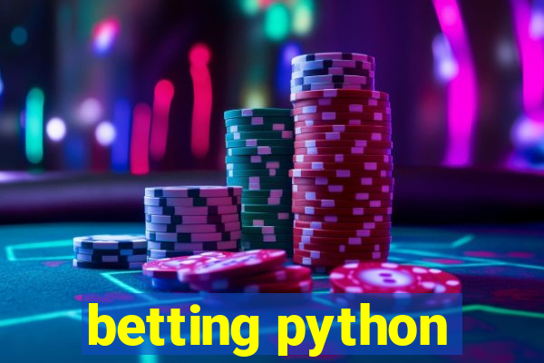 betting python