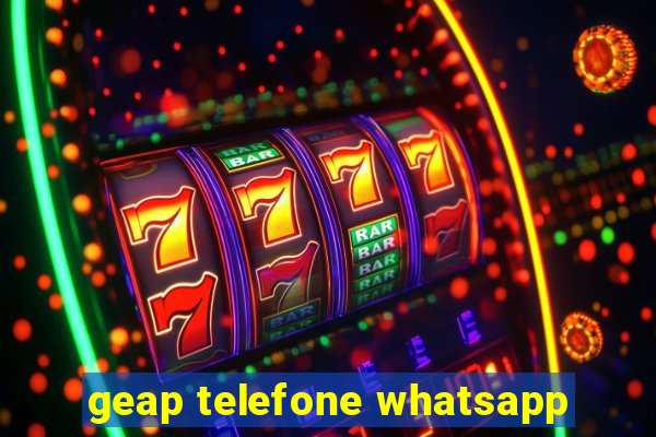 geap telefone whatsapp