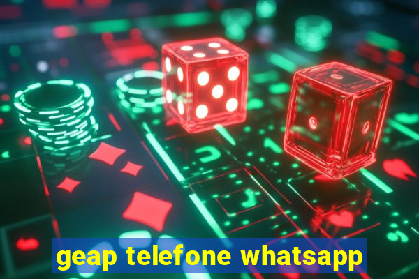 geap telefone whatsapp