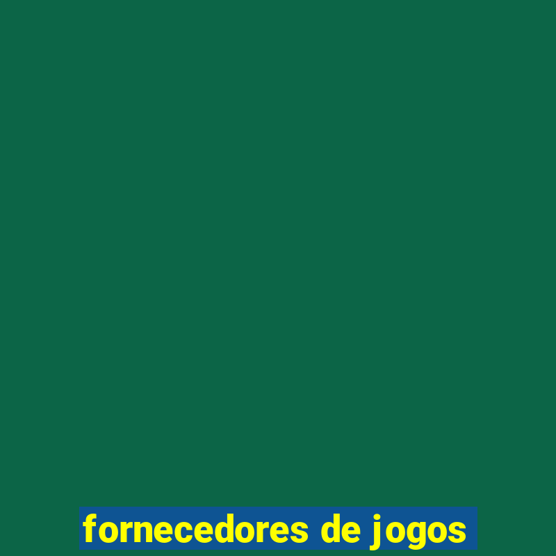 fornecedores de jogos