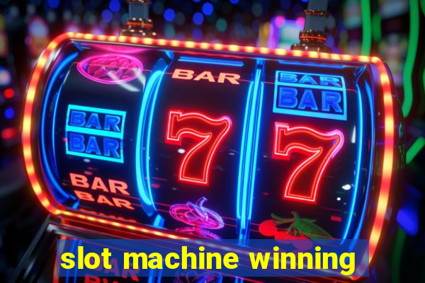 slot machine winning