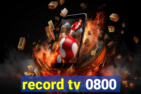 record tv 0800