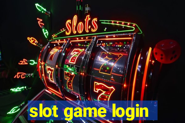 slot game login