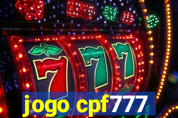 jogo cpf777