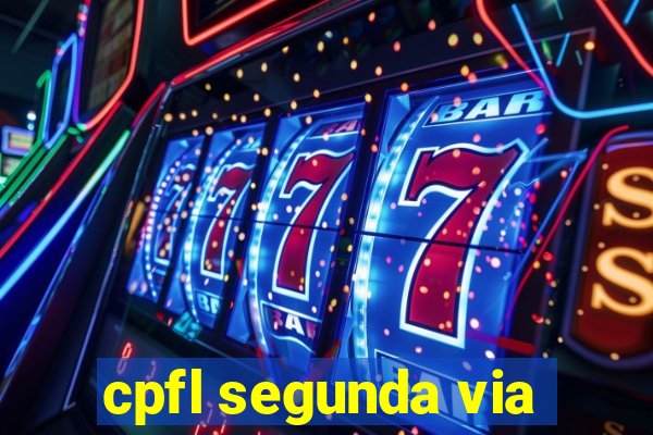 cpfl segunda via