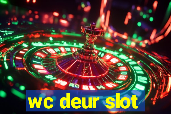 wc deur slot